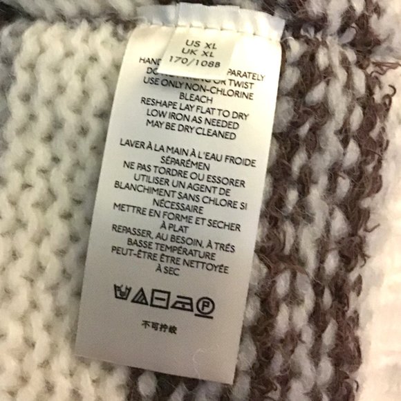 FREE PEOPLE Check Me Out Winter Fog Pullover Sweather - Picture 13 of 16